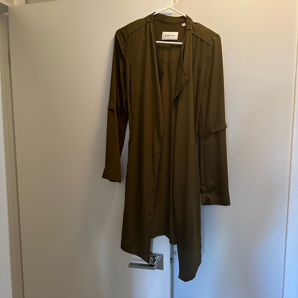 Babaton cardigan trench top